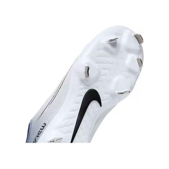 Nike Hyperdiamond 4 Pro Cleats Women’ 8 White Blue Metal Fastpitch Softball NWT - Picture 7 of 11
